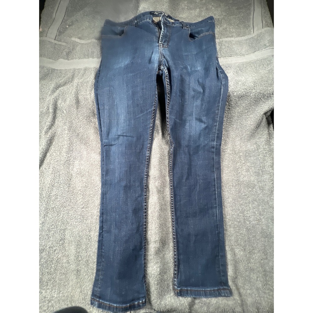 Seven7 Super Skinny Jeans Dark Wash Denim Stretch 38x32 Men‎